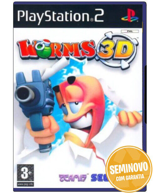Worms 3D | PS2 | Usado