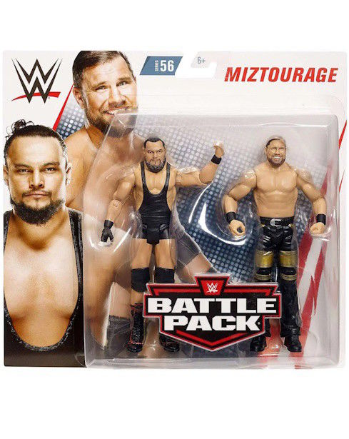 MATTEL WWE BATTLE PACK SERIES 56 – CURTIS AXEL & BO DALLAS | NOVO | 