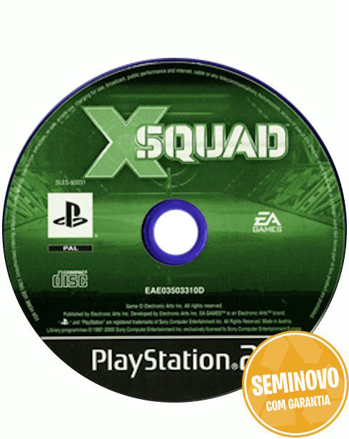 X Squad - so cd | PS2 | Usado