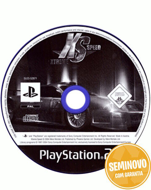 XS Xtreme Speed - so cd | PS2 | Usado
