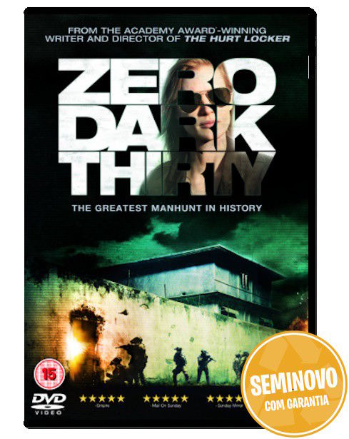 Zero Dark Thirty - sem legendas | DVD | Usado
