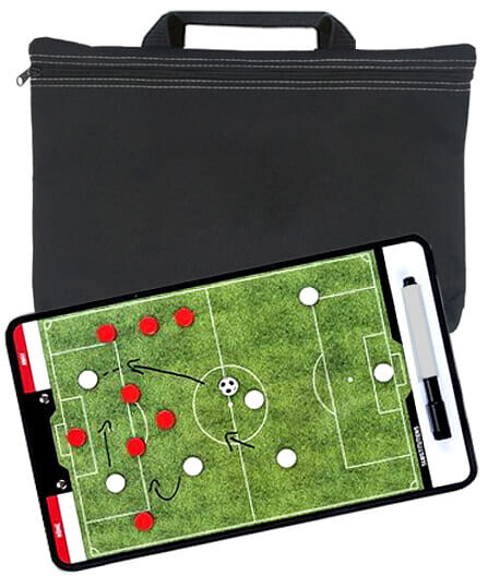 Quadro Tático de Futebol com Bolsa