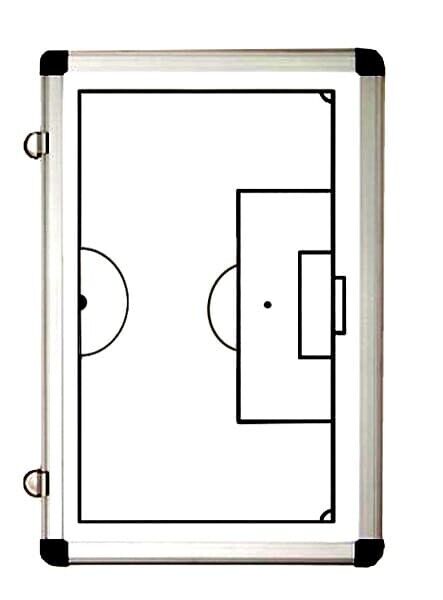 Qd Tático de Futebol 45x30cm -  meio campo