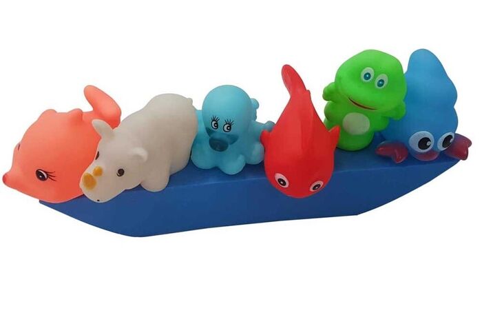 Barco com Animais