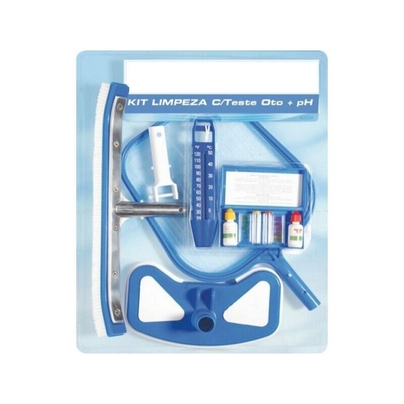 Kit de Acessórios de Limpeza c/ teste ph-cl