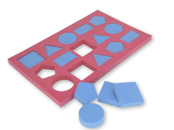 Puzzle Flutuante Multiformas