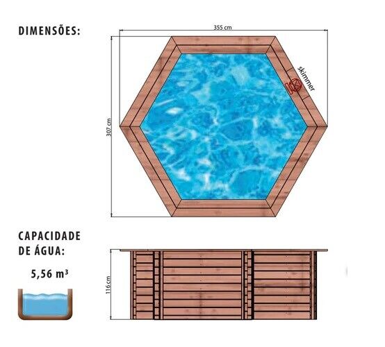 Piscina de Madeira