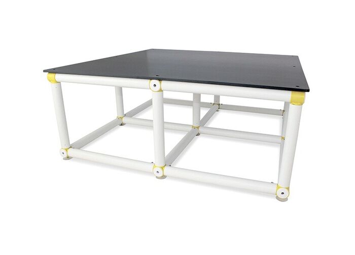 Plataforma em PVC para redução de fundo da piscina
