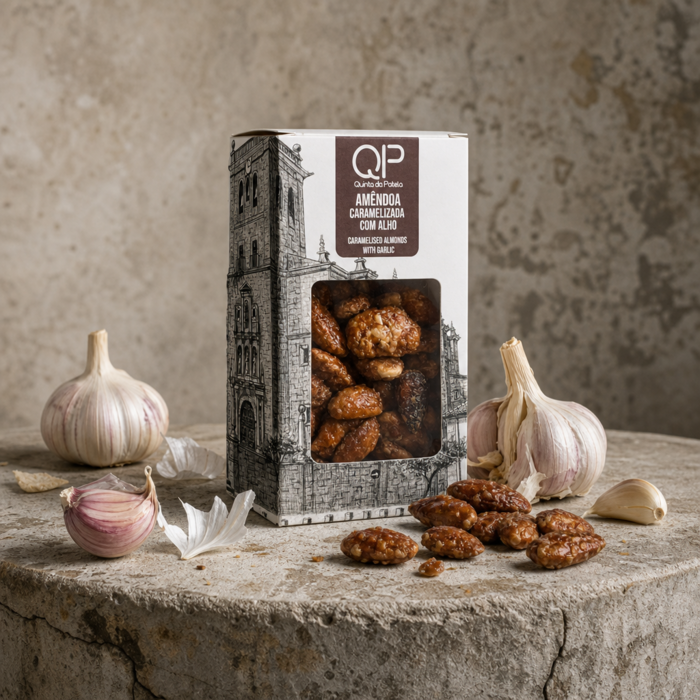Amêndoa caramelizada com alho 100g
