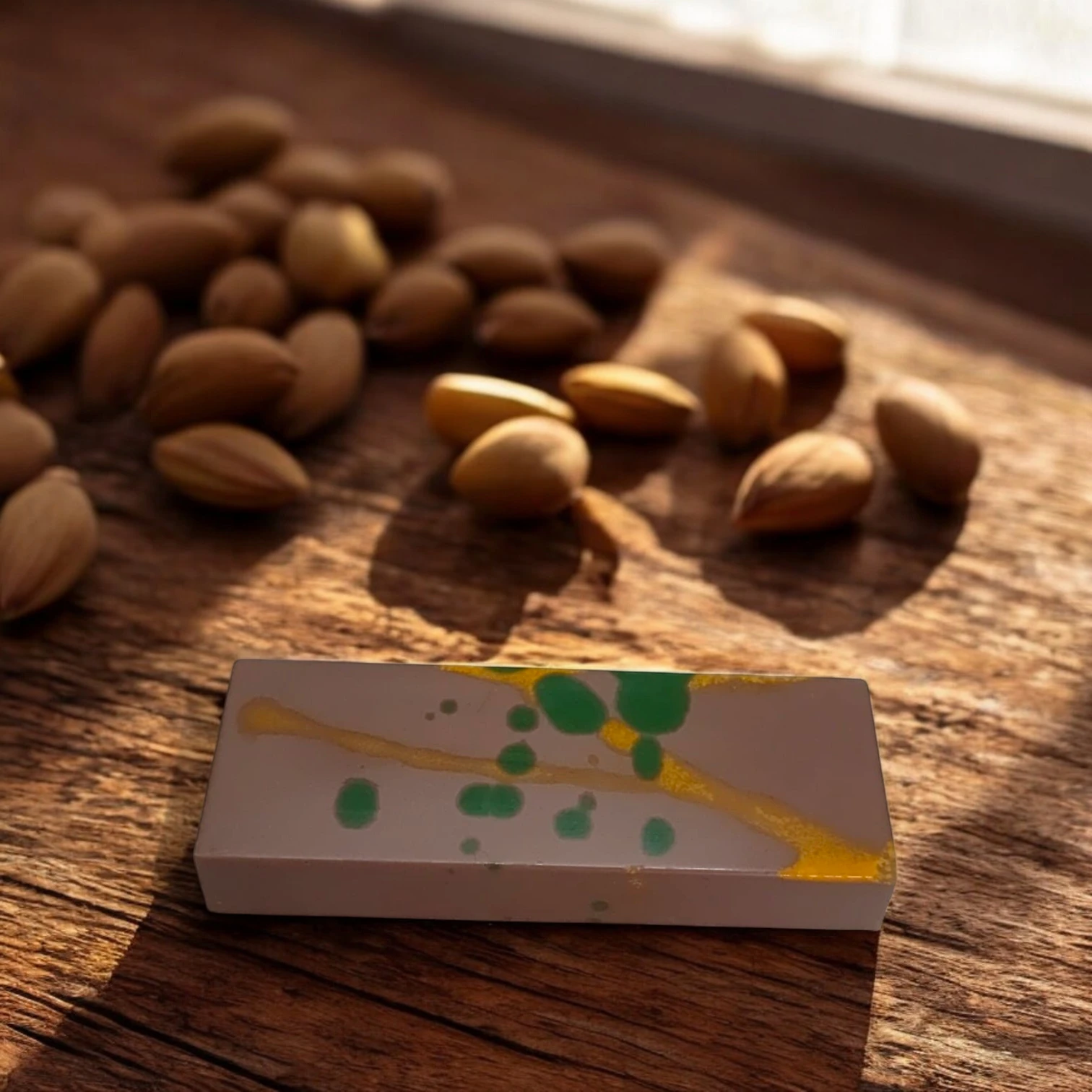 Barra de Dubai Pistachio e Kadayif
