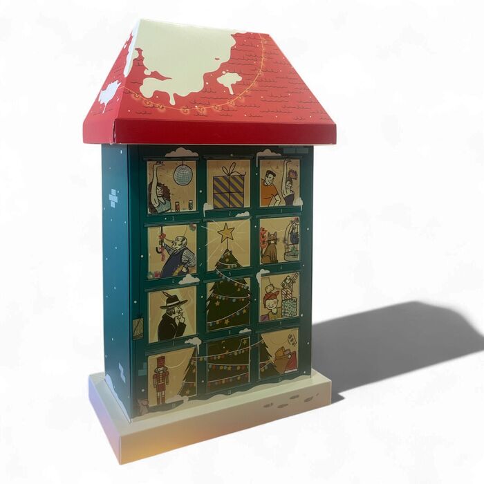 Calendário Casa com Desenhos