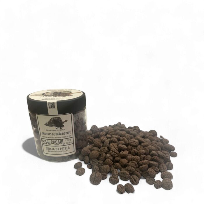Drageias de Grão de Café com Chocolate Negro 55% 120g