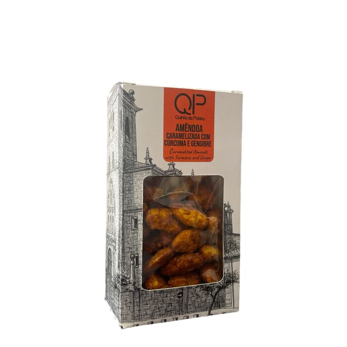 Amêndoa Caramelizada com Cúrcuma e Gengibre