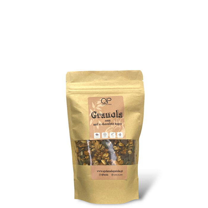 Granola com Mel e Chocolate Negro (200g)