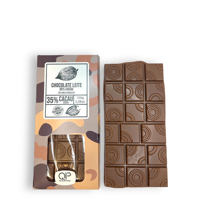 Tablete de Chocolate Leite 35%