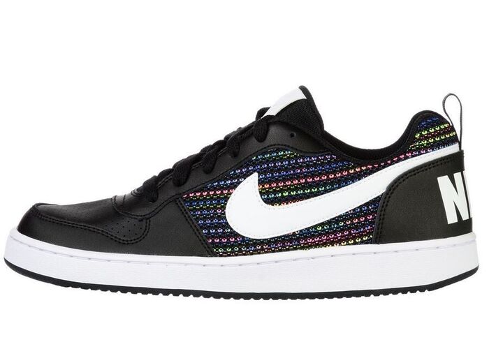 Sapatilha NIKE Court Borough Low SE (GS) preta [AA2902001]