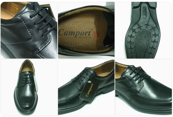 Sapato CAMPORT original atacas em preto [82357050]