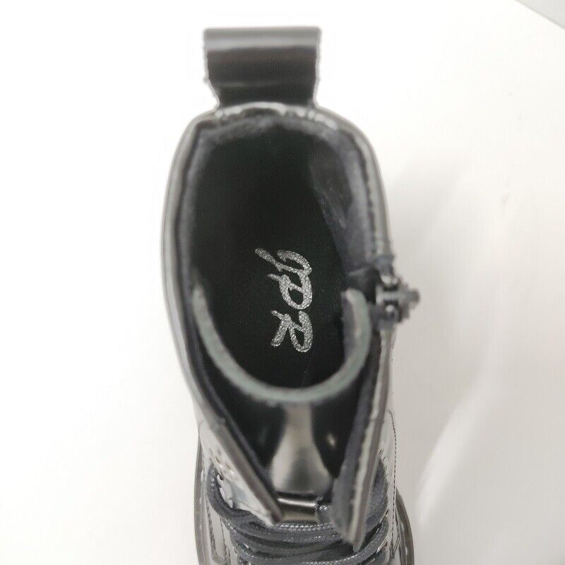 Botas estilo MILITAR atacador e fecho em preto 5750PRT