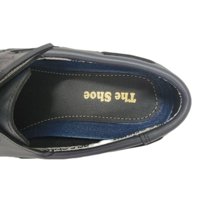 Sapatos vela azuis em pele [109]