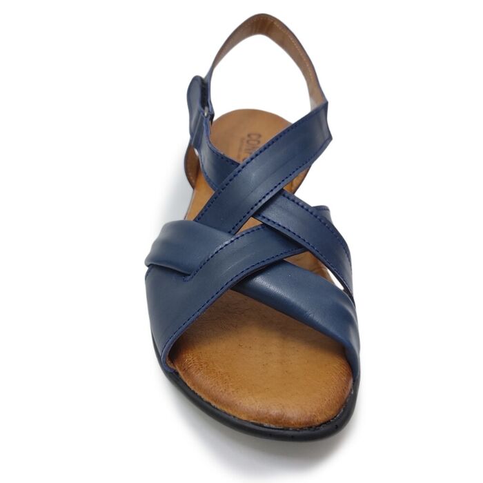 Sandália de senhora Conforto em azul [2364]
