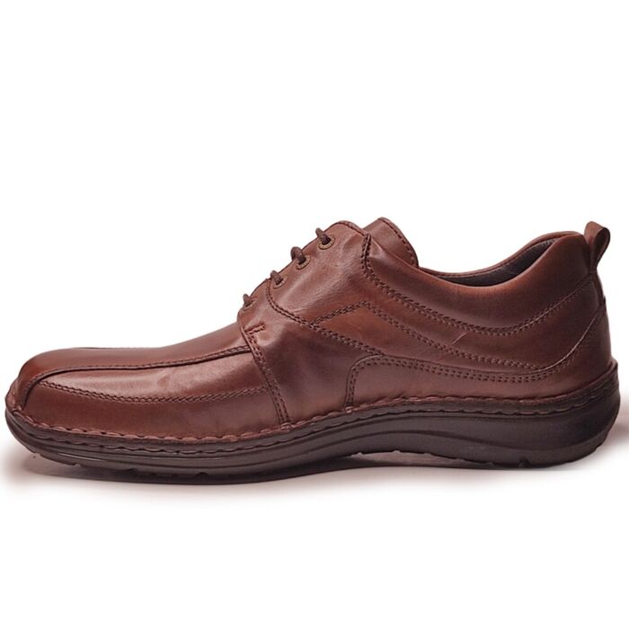 Sapato Walker Flex conforto em castanho [4432CAS]