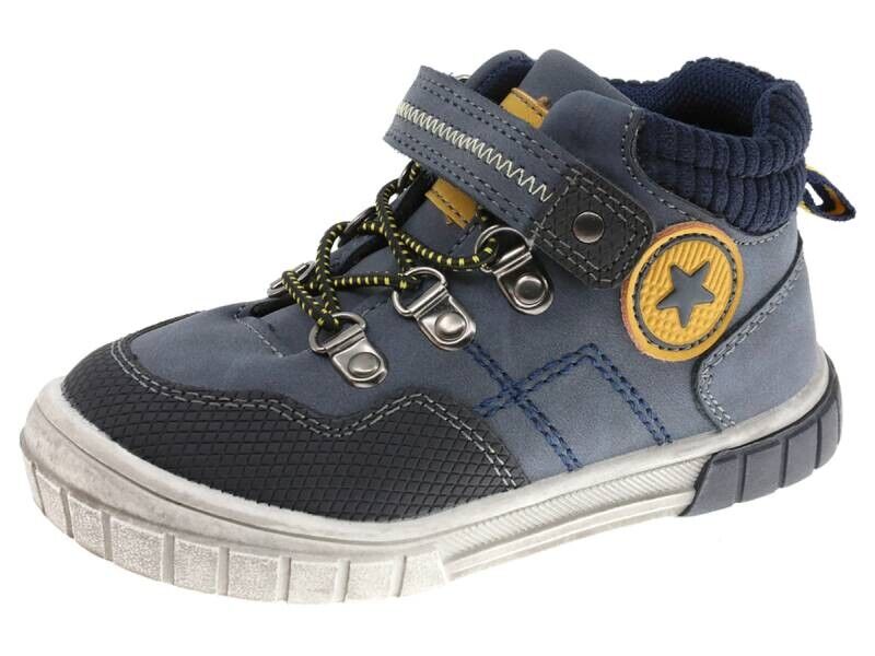 Bota desportiva BEPPI atacador elástico e fecho em azul 2193280