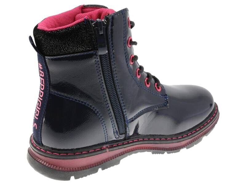 Bota Beppi verniz azul com rosa [2194980]