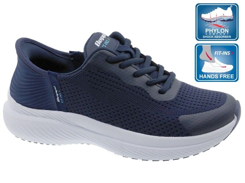 Sapatilha BEPPI FIT-INS azul escuro
