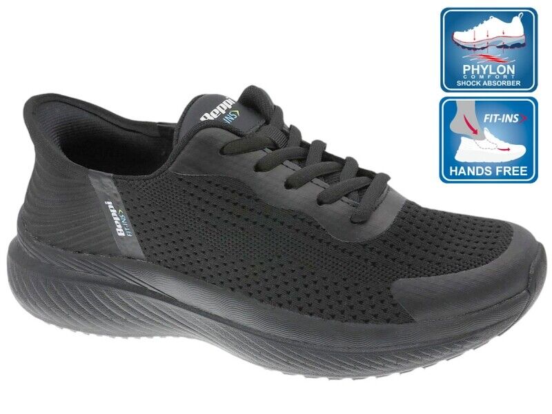 Sapatilha  BEPPI FIT-INS preto