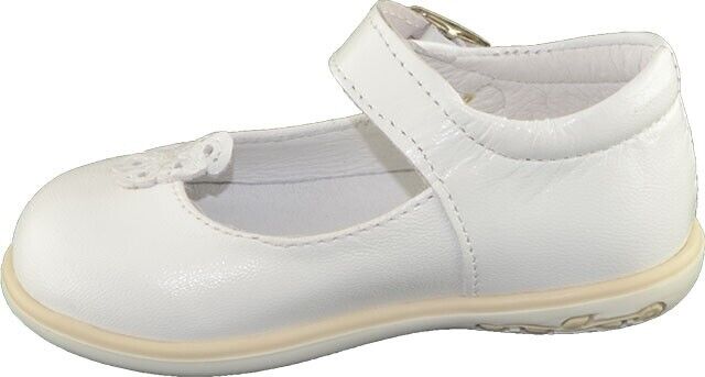 Sapato Menina Design moda em Branco [1017]
