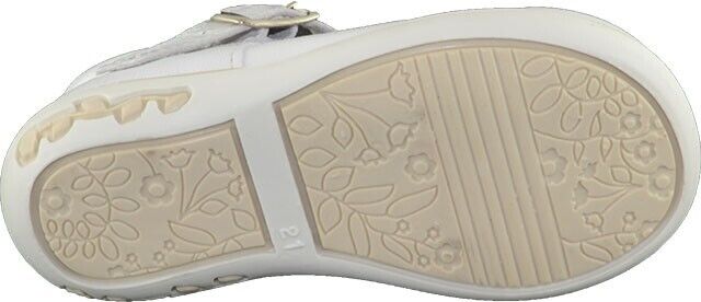 Sapato Menina Design moda em Branco [1017]