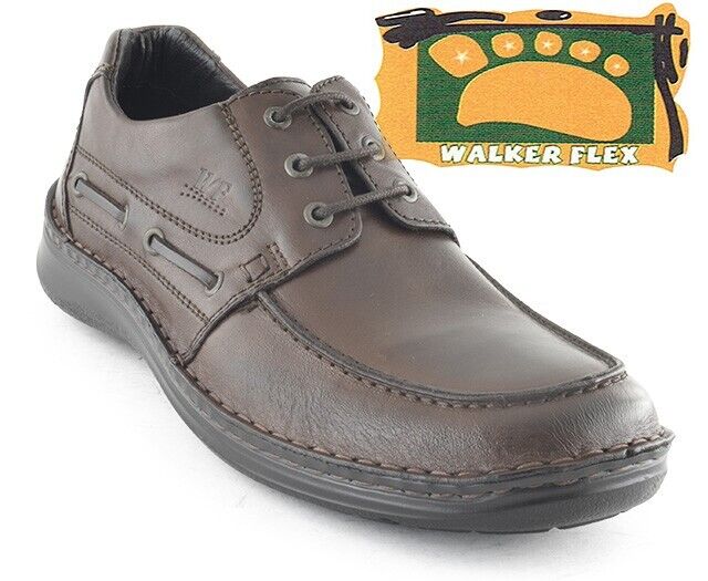 Walker Flex conforto em castanho 5027