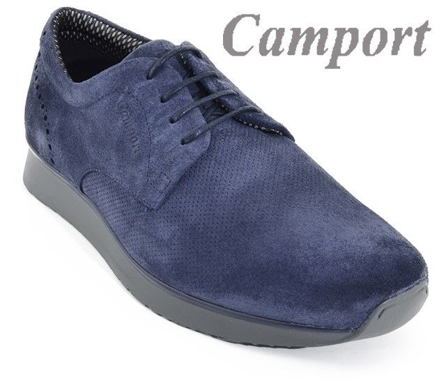Sapato Camport Chiado camurça azul [32654011]