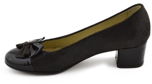 Sapato Senhora Classic Iguana verniz em castanho [4232]