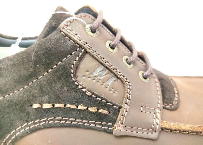 Sapato Homem Walker Flex castanho Nobuck [5820]