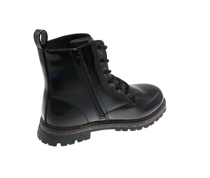 Botim juvenil BEPPI preto brilhante