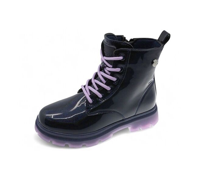 Bota fashion azul e lilaz BEPPI