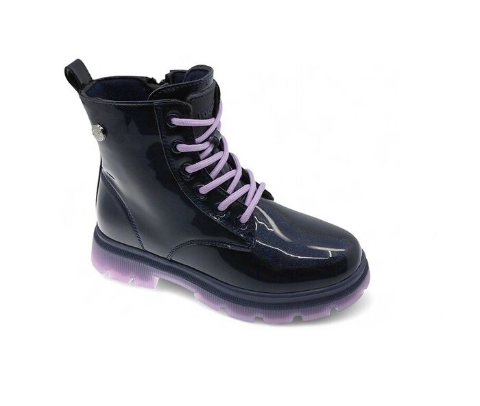 Bota fashion azul e lilaz BEPPI
