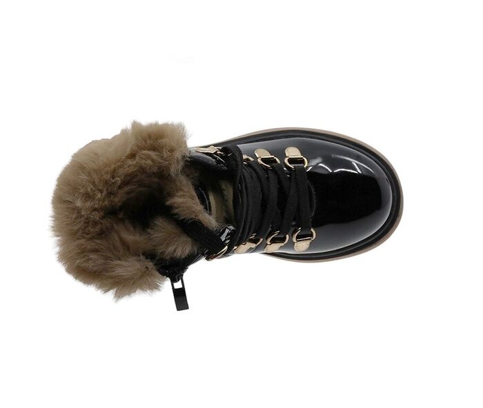 Bota verniz preto BEPPI