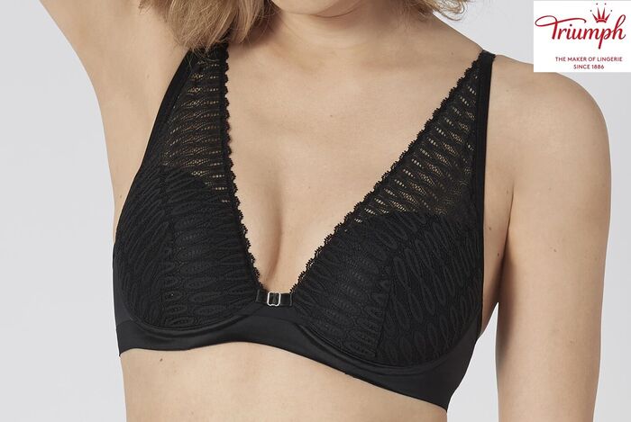 Soutien Triumph Aura Spotlight WP em Preto [10208018]