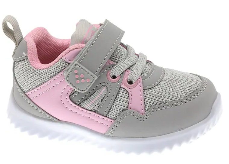 Desportivo Casual Cinza e rosa[2186020]