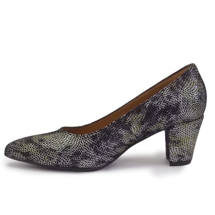 Sapatos senhora salto médio preto