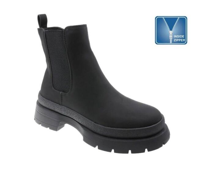 Bota feminina Chelsea preta BEPPI 2203270