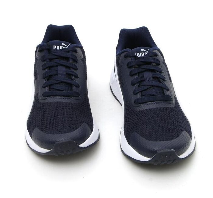 Sapatilha Puma Taper jr azul e branca 374240-05
