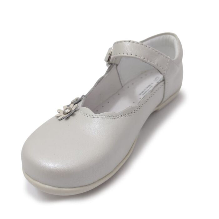 Sapatos cerimonia menina Amiguinho cor gelo 173GEL
