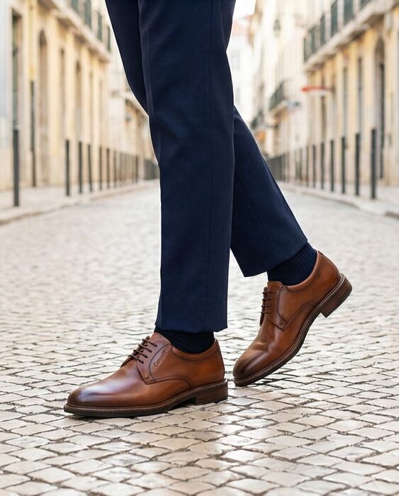 Camport New Nobleman Derby II cognac