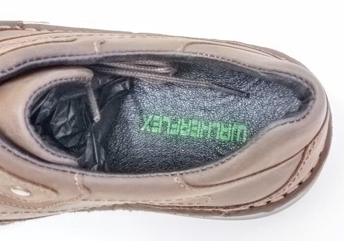 Sapato Homem Walker Flex castanho Nobuck [4663]
