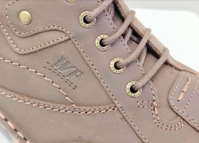 Sapato Homem Walker Flex castanho Nobuck [4663]