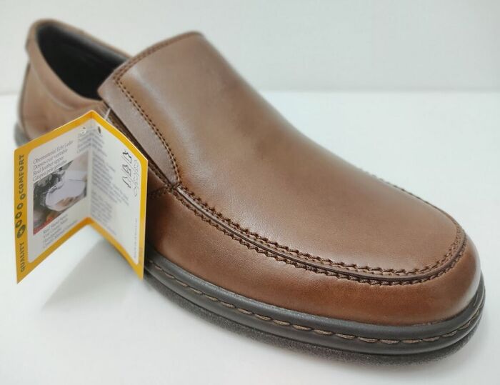 Sapato Walker Flex pala em castanho 2822