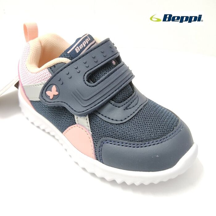 Sapatilha Beppi Casual azul e rosa [2186010]